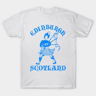 Edinburgh Scotland Retro Tourist Souvenir T-Shirt